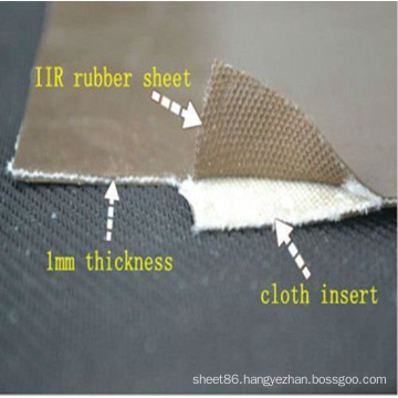 Good Wear-Resistance Rubber Sheet Roll with Cloth Insertion